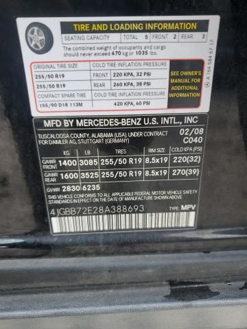 2008 Mercedes-Benz ML 550