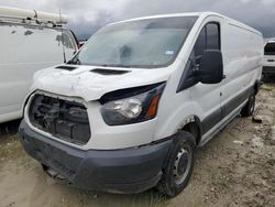 Salvage cars for sale from Copart Houston, TX: 2018 Ford Transit T-250