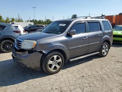 Salvage cars for sale at Bridgeton, MO auction: 2015 Honda Pilot EX