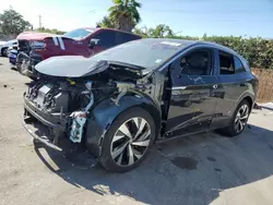 Salvage cars for sale at San Martin, CA auction: 2021 Volkswagen ID.4 PRO S