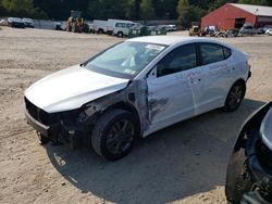 Salvage cars for sale at Mendon, MA auction: 2018 Hyundai Elantra SEL