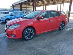 Nissan salvage cars for sale: 2017 Nissan Sentra SR Turbo