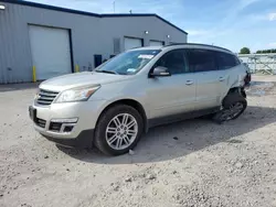 Carros salvage para piezas a la venta en subasta: 2015 Chevrolet Traverse LT