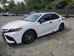 Vehiculos salvage en venta de Copart Waldorf, MD: 2022 Toyota Camry Night Shade