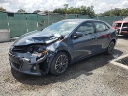 Salvage cars for sale at Riverview, FL auction: 2015 Toyota Corolla L