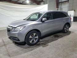 Salvage cars for sale at North Billerica, MA auction: 2016 Acura MDX