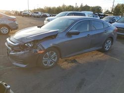 Honda salvage cars for sale: 2016 Honda Civic LX