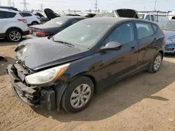 Salvage cars for sale at Elgin, IL auction: 2017 Hyundai Accent SE