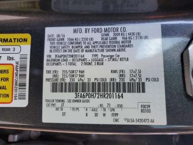 2017 Ford Fusion SE