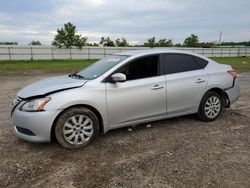 Nissan salvage cars for sale: 2015 Nissan Sentra S