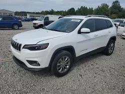 Jeep salvage cars for sale: 2021 Jeep Cherokee Latitude LUX