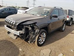 Carros salvage sin ofertas aún a la venta en subasta: 2015 Jeep Cherokee Limited