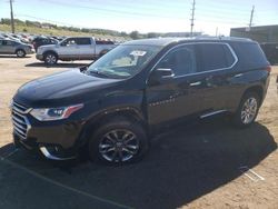 Carros salvage sin ofertas aún a la venta en subasta: 2020 Chevrolet Traverse High Country