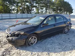 Salvage cars for sale at Loganville, GA auction: 2007 Honda Accord SE