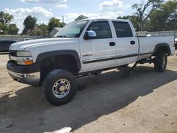 Salvage cars for sale at Wichita, KS auction: 2002 Chevrolet Silverado K2500 Heavy Duty