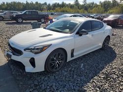 Salvage cars for sale from Copart Windham, ME: 2022 KIA Stinger GT Line