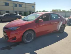 Salvage cars for sale at Wilmer, TX auction: 2018 Toyota Corolla L