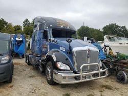 Salvage trucks for sale at Columbia, MO auction: 2022 Kenworth Construction T680