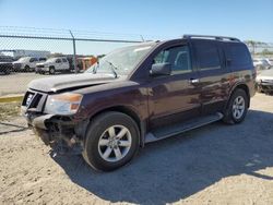 Salvage cars for sale at Houston, TX auction: 2014 Nissan Armada SV