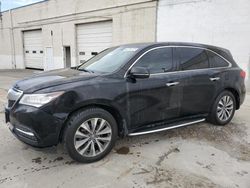 Salvage cars for sale at Pasco, WA auction: 2014 Acura MDX Technology