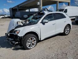 Salvage cars for sale at West Palm Beach, FL auction: 2024 Audi Q3 Premium Plus S Line 45