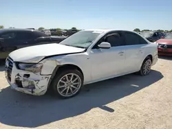 Salvage cars for sale at San Antonio, TX auction: 2015 Audi A4 Premium Plus