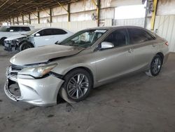 Salvage cars for sale at Phoenix, AZ auction: 2015 Toyota Camry LE