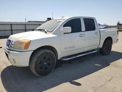 Salvage trucks for sale at Bakersfield, CA auction: 2008 Nissan Titan XE