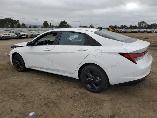 2023 Hyundai Elantra Blue