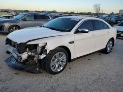 Salvage cars for sale at Kansas City, KS auction: 2012 Ford Taurus Limited