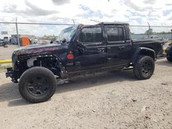 Jeep salvage cars for sale: 2022 Jeep Gladiator Rubicon