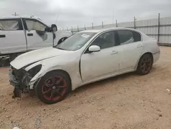 Infiniti salvage cars for sale: 2008 Infiniti G35