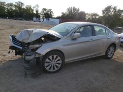 Salvage cars for sale at Baltimore, MD auction: 2015 Honda Accord EXL