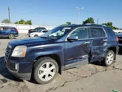 Salvage cars for sale at Littleton, CO auction: 2017 GMC Terrain SLT