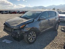 Salvage cars for sale at Magna, UT auction: 2016 KIA Sportage LX