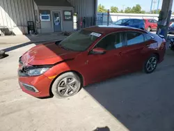 Salvage cars for sale at Fort Wayne, IN auction: 2020 Honda Civic LX