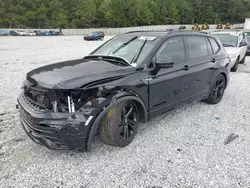 Salvage cars for sale at auction: 2023 Volkswagen Tiguan SE R-LINE Black