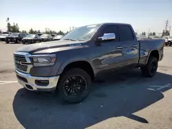 Dodge salvage cars for sale: 2020 Dodge 1500 Laramie