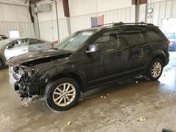 Salvage cars for sale at Franklin, WI auction: 2013 Dodge Journey SXT