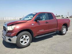 Salvage cars for sale at Fresno, CA auction: 2008 Toyota Tundra Double Cab