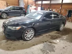 Salvage cars for sale at Ebensburg, PA auction: 2012 Audi A6 Premium Plus