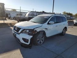 Salvage cars for sale at Sacramento, CA auction: 2020 Nissan Pathfinder SL