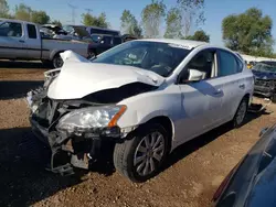 Nissan salvage cars for sale: 2015 Nissan Sentra S