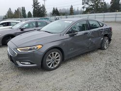 Ford salvage cars for sale: 2018 Ford Fusion TITANIUM/PLATINUM Phev