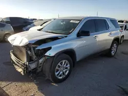 Salvage cars for sale at auction: 2020 Chevrolet Traverse LS