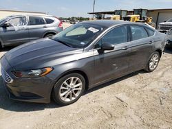 Salvage cars for sale at Temple, TX auction: 2018 Ford Fusion SE