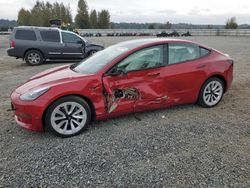 2021 Tesla Model 3 en venta en Arlington, WA