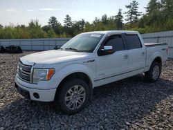 Salvage cars for sale at Windham, ME auction: 2012 Ford F150 Supercrew