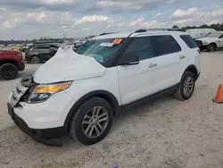 Salvage cars for sale at Houston, TX auction: 2013 Ford Explorer XLT