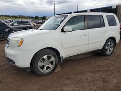 Salvage cars for sale from Copart Colorado Springs, CO: 2015 Honda Pilot Exln